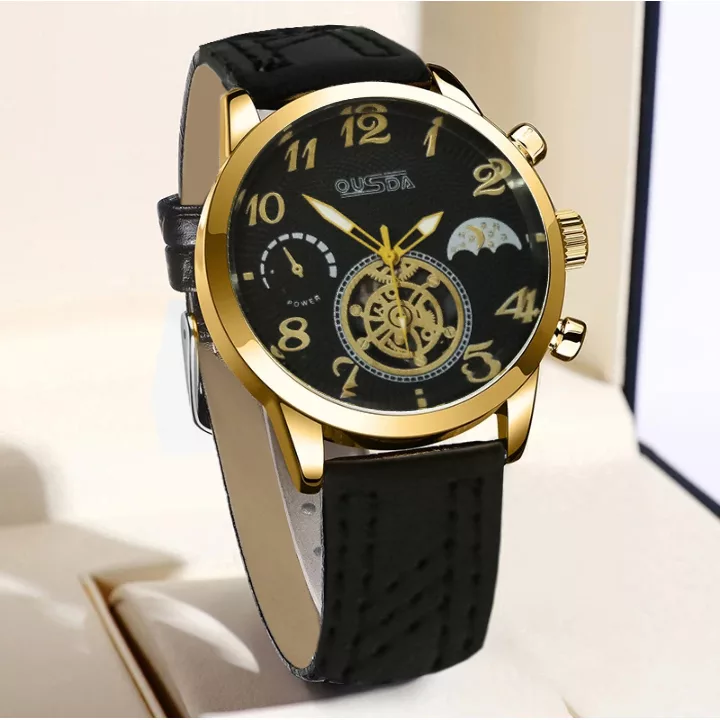 ساعت مچی عقربه‌ای مردانه کوارتز اوسدا مدل اسلیمی کد 26