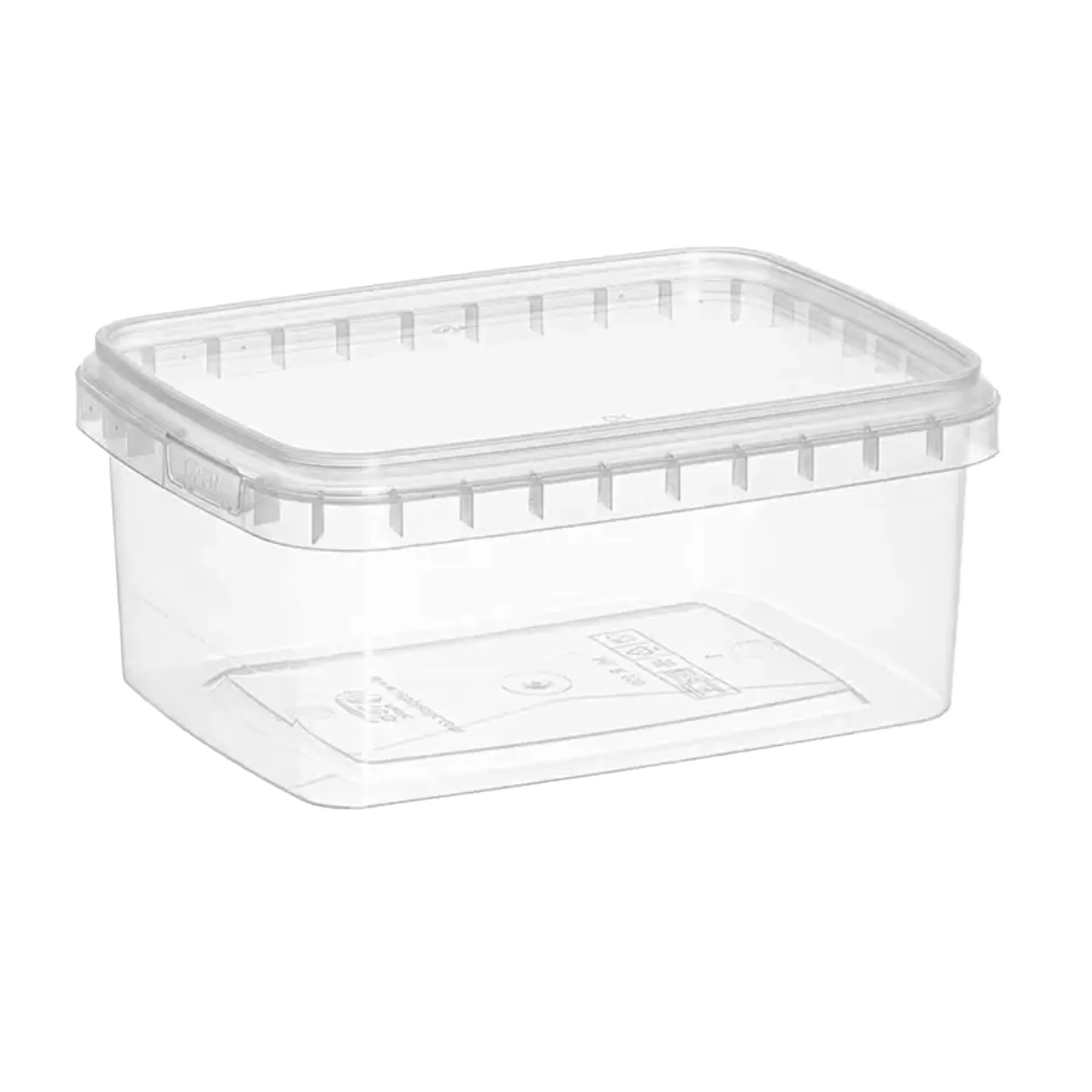 ظرف نگهدارنده طب پلاستیک مدل 550cc ماکروویوی بسته 16 عددی