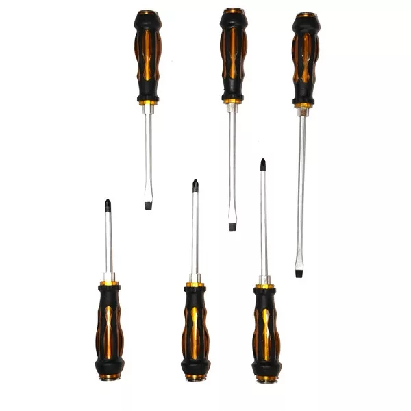 پیچ گوشتی ضربه خور مدل  eY6 بسته 6 عددی