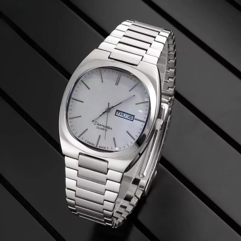 ساعت مچی عقربه‌ای کوارتز مردانه مدل کلاسیک دی دیت کد 002