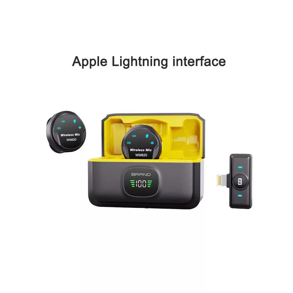 میکروفون بی سیم مدل WM820 Lightning