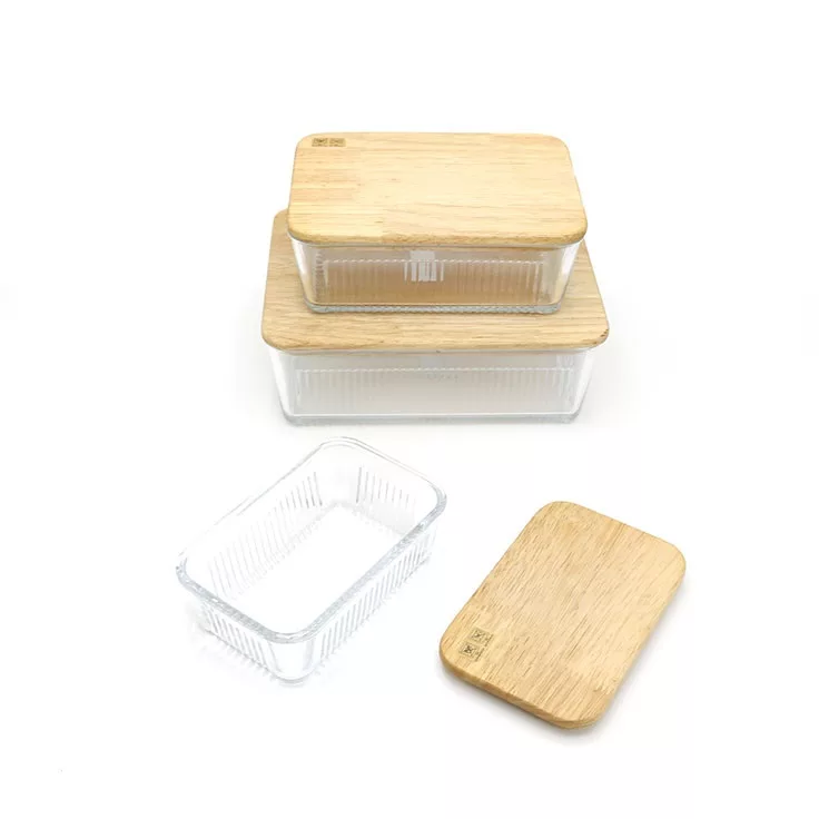 ظرف نگهدارنده مدل دربدار کد DH443 بسته 3 عددی