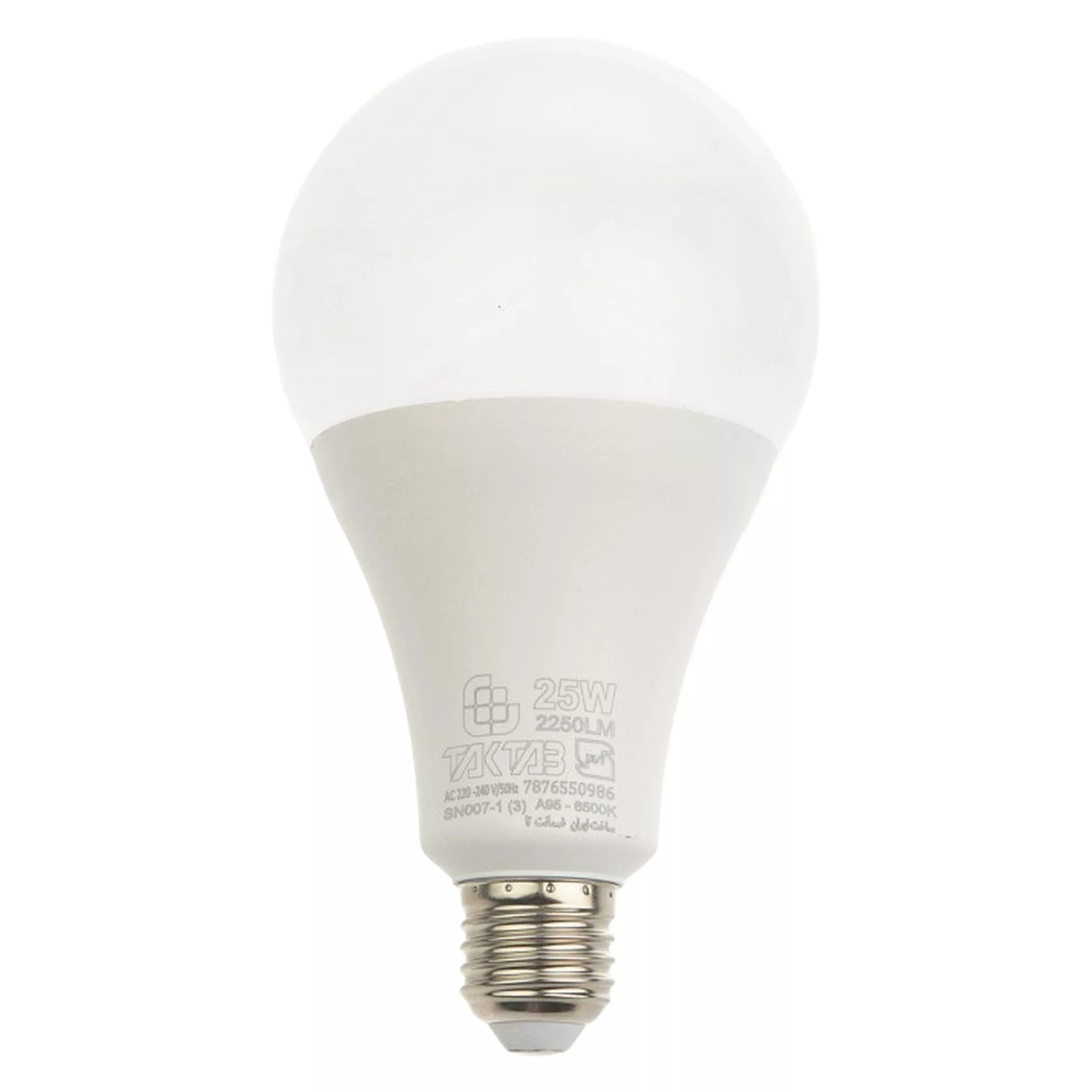 لامپ فوق کم مصرف اس ام دی 25 وات تک تاب مدل حبابی کد ka025 پایه E27