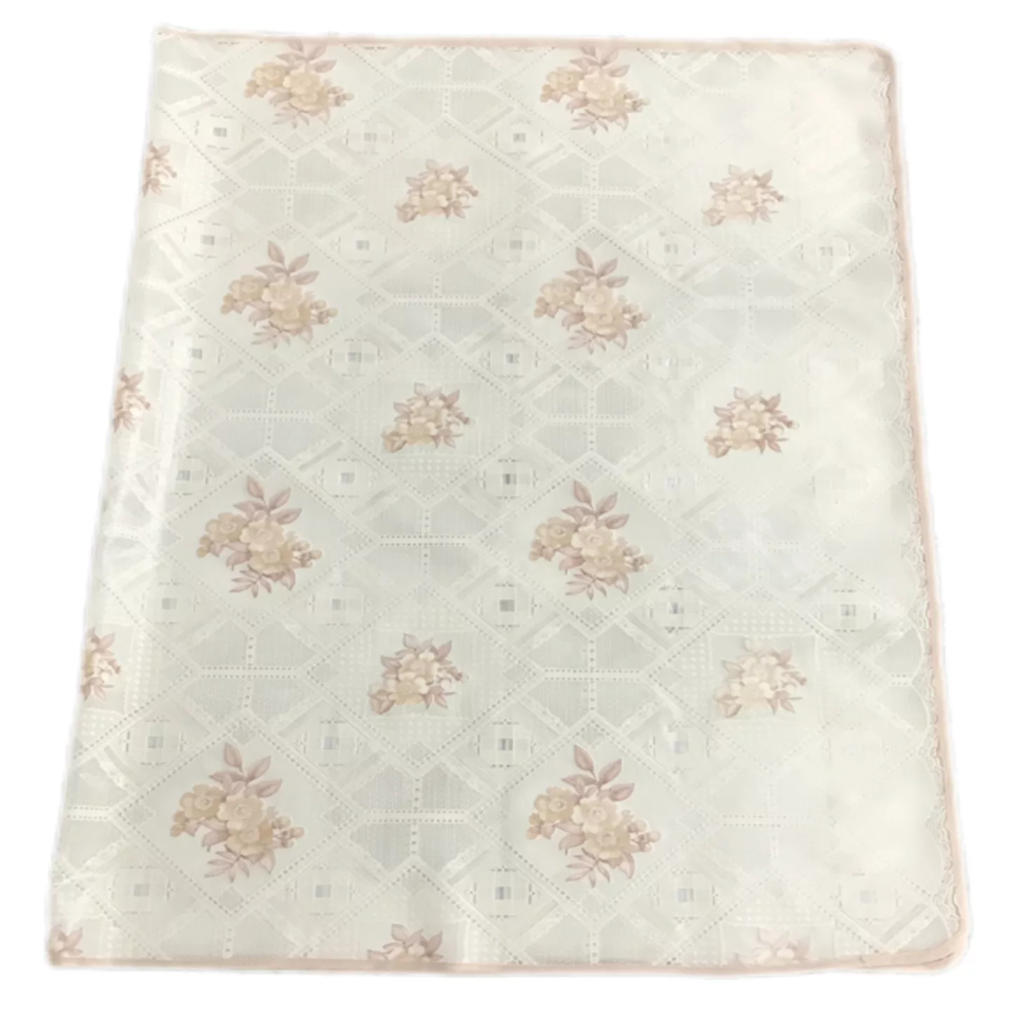 سفره 14 نفره مدل رویال طرح گیپور سایز 300×140 سانتی متر