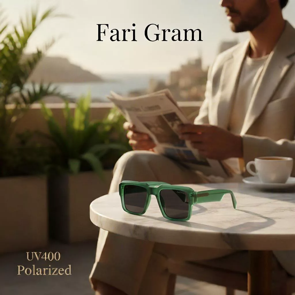 عینک آفتابی مربعی فاری گرام مدل 58972 C7