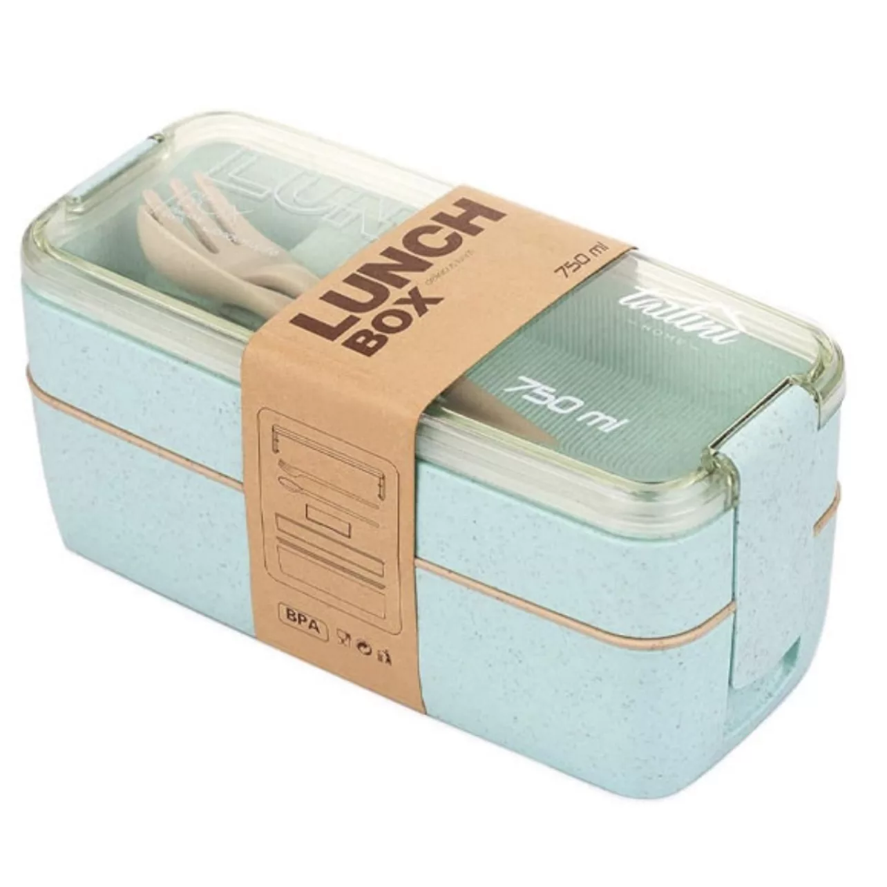 ظرف غذا مدل دو طبقه