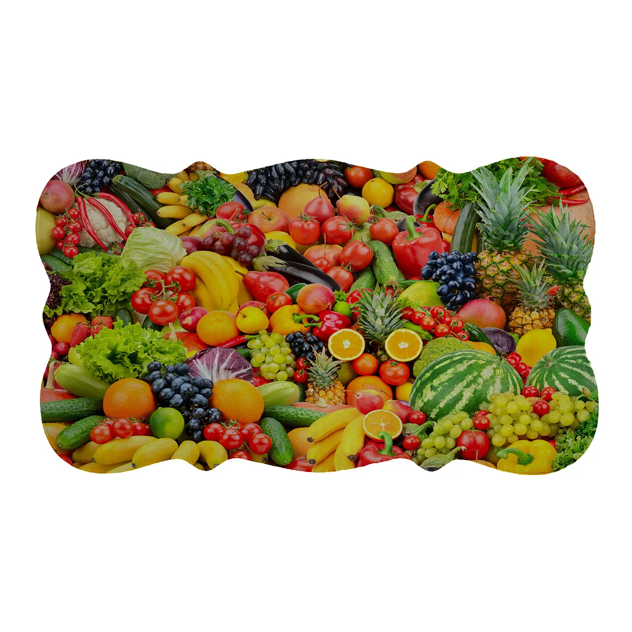 پادری مدل دالبر طرح میوه کد 6353 سایز 110×60 سانتی متر