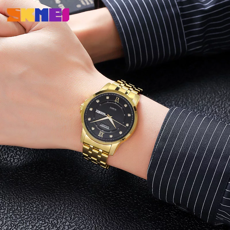 ساعت مچی عقربه‌ای مردانه کوارتز اسکمی مدل 2084 GDBK