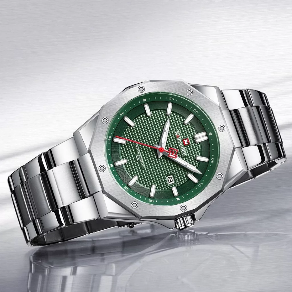 ساعت مچی عقربه‌ای مردانه نیوی فورس مدل Nf9200