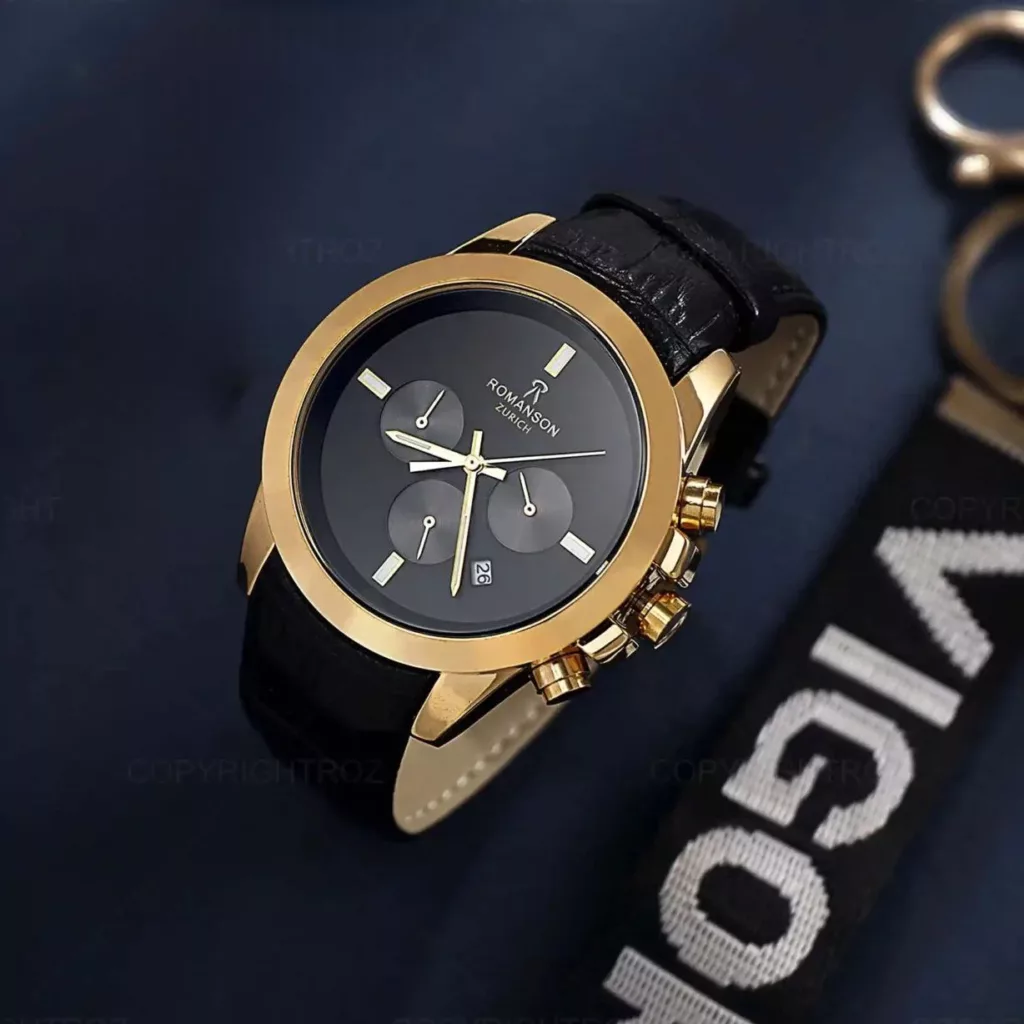 ساعت مچی عقربه‌ای مردانه رومانسون مدل سه موتور tms01
