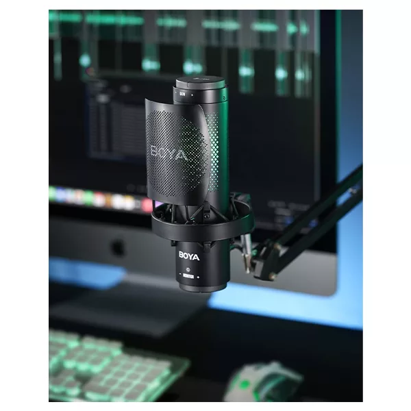 میکروفن رومیزی بویا مدل BY-K9 با درگاه اتصال USB-C