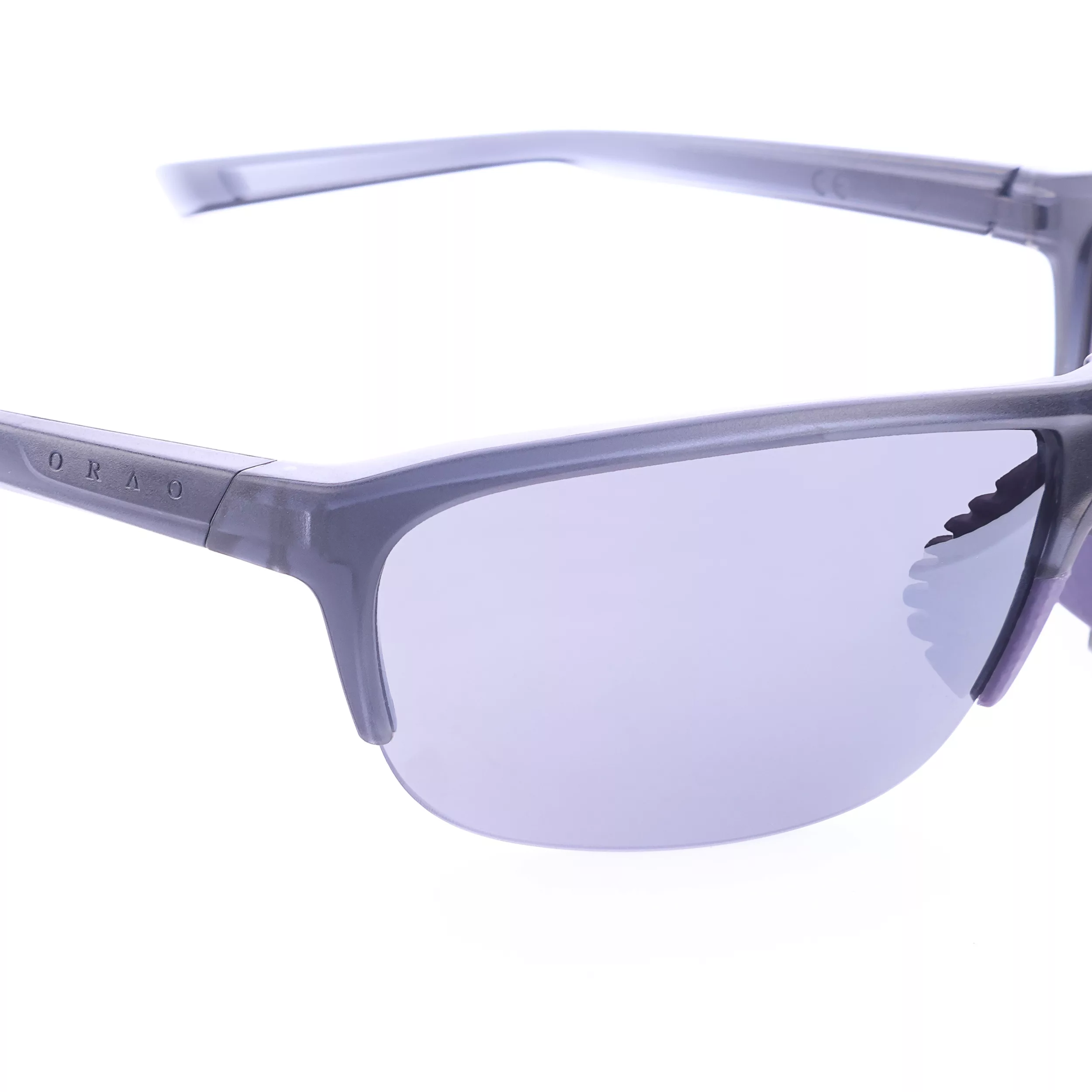 عینک آفتابی بیضی غیرپلاریزه مدل بیس دار