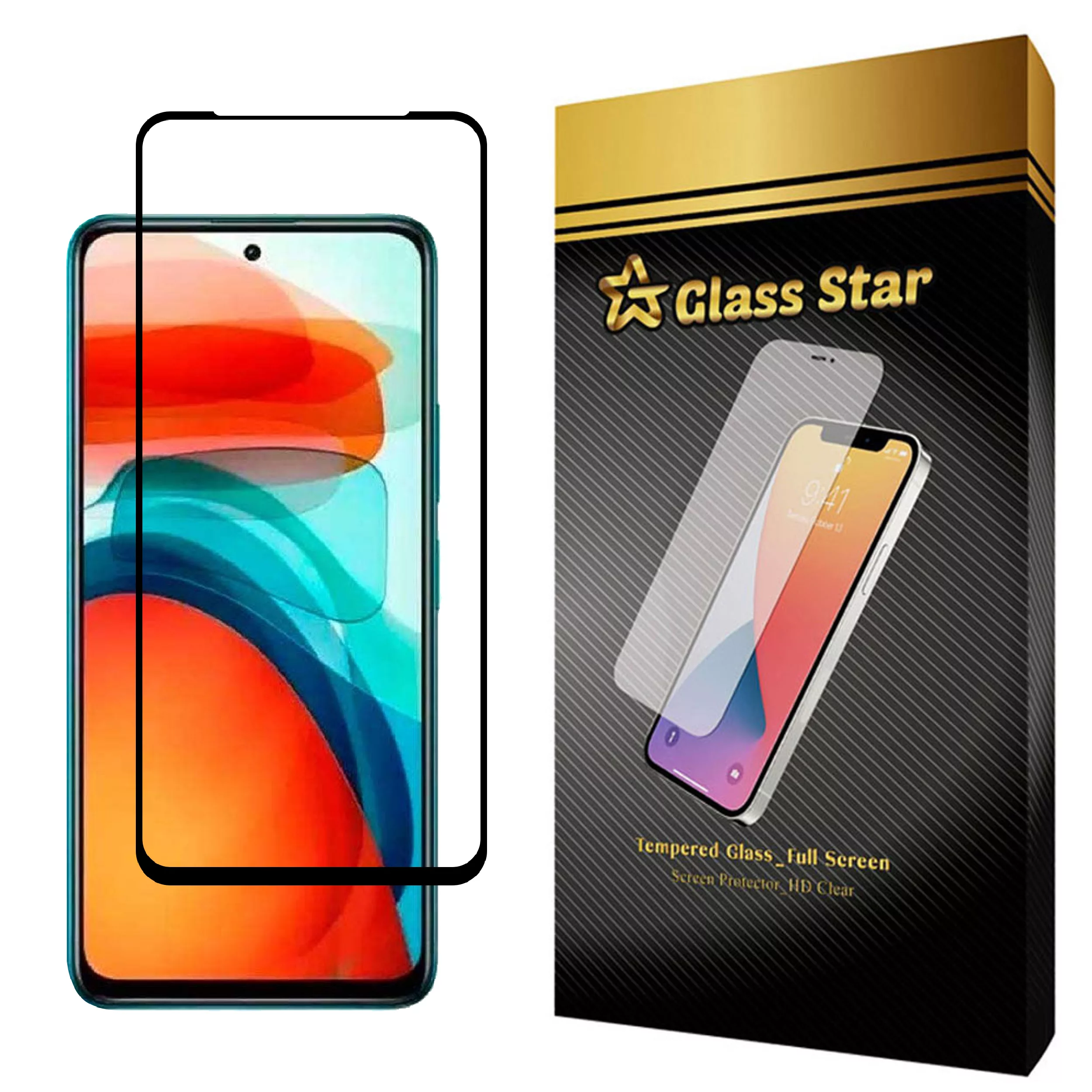 محافظ صفحه نمایش گلس استار مدل FUL مناسب برای گوشی موبایل شیائومی Poco X3 GT محافظ صفحه نمایش گلس استار مدل FUL مناسب برای گوشی موبایل شیائومی Poco X3 GT