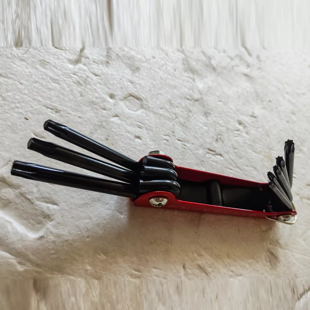 آچار آلن  ستاره ای اسکای مدل T9  - T40 مجموعه 8 عددی