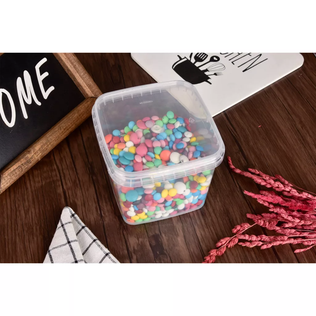 ظرف نگهدارنده پولاد پویش مدل مربع مجموعه 20 عددی