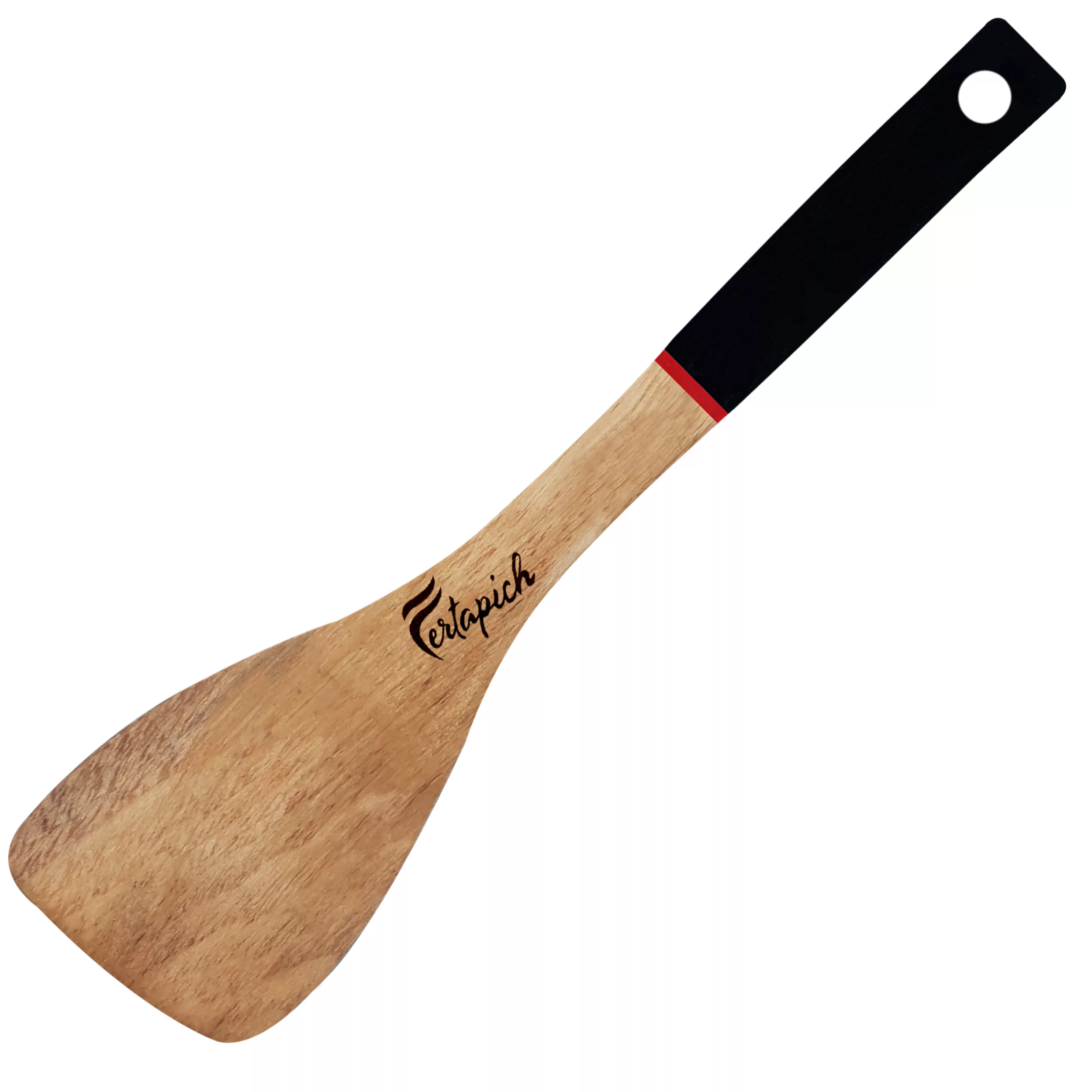 سرویس کفگیر و ملاقه 4 پارچه فرتاپیچ مدل چوبی کد 062