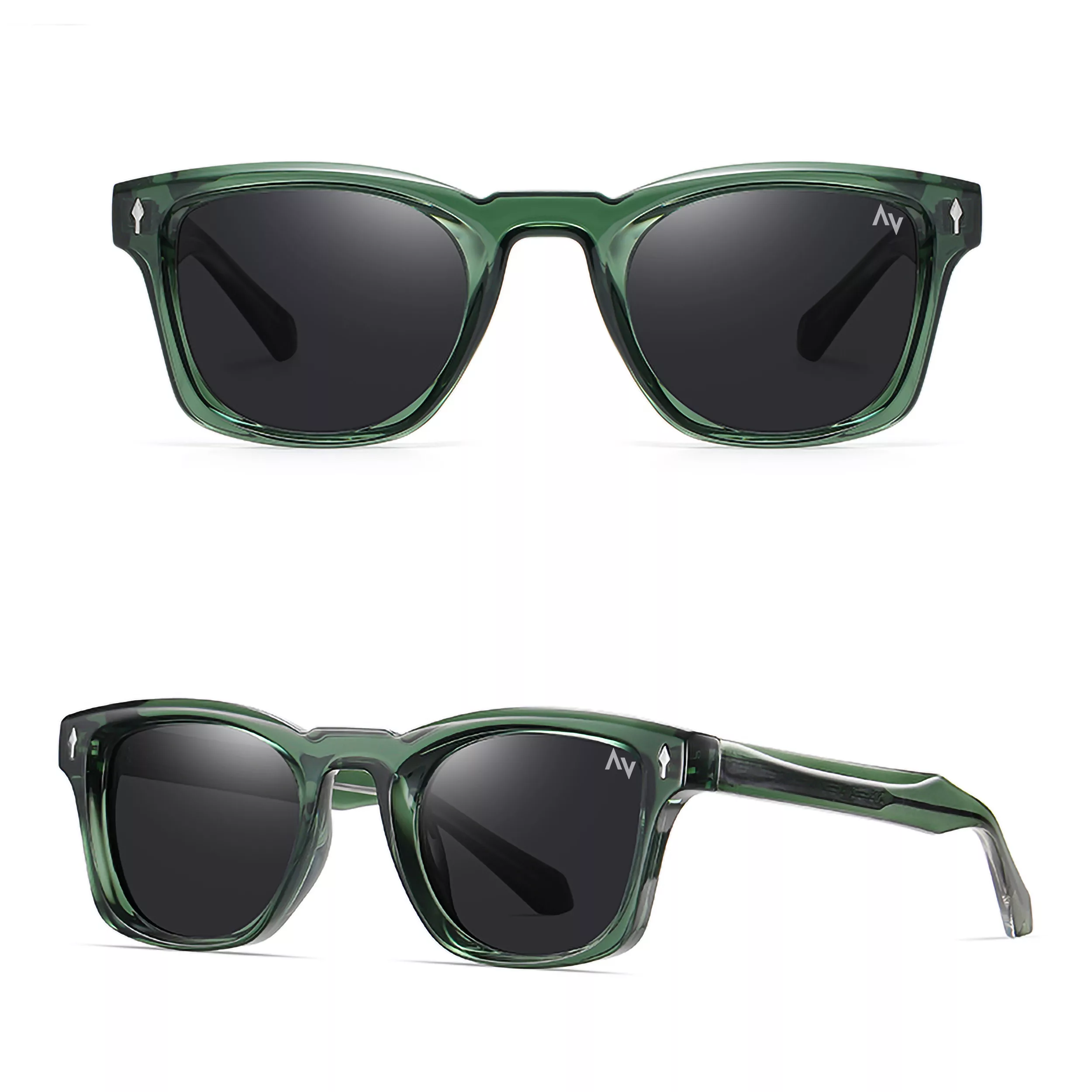 عینک آفتابی ویفرر (Wayfarer) آلبرت وگ مدل SZ8305 Hunter Obsidian