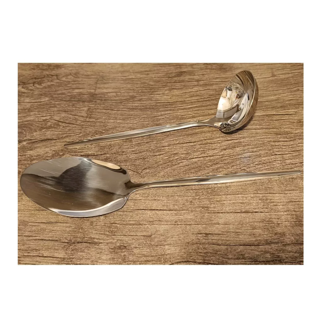 سرویس کفگیر و ملاقه 2 پارچه مدل مارپل