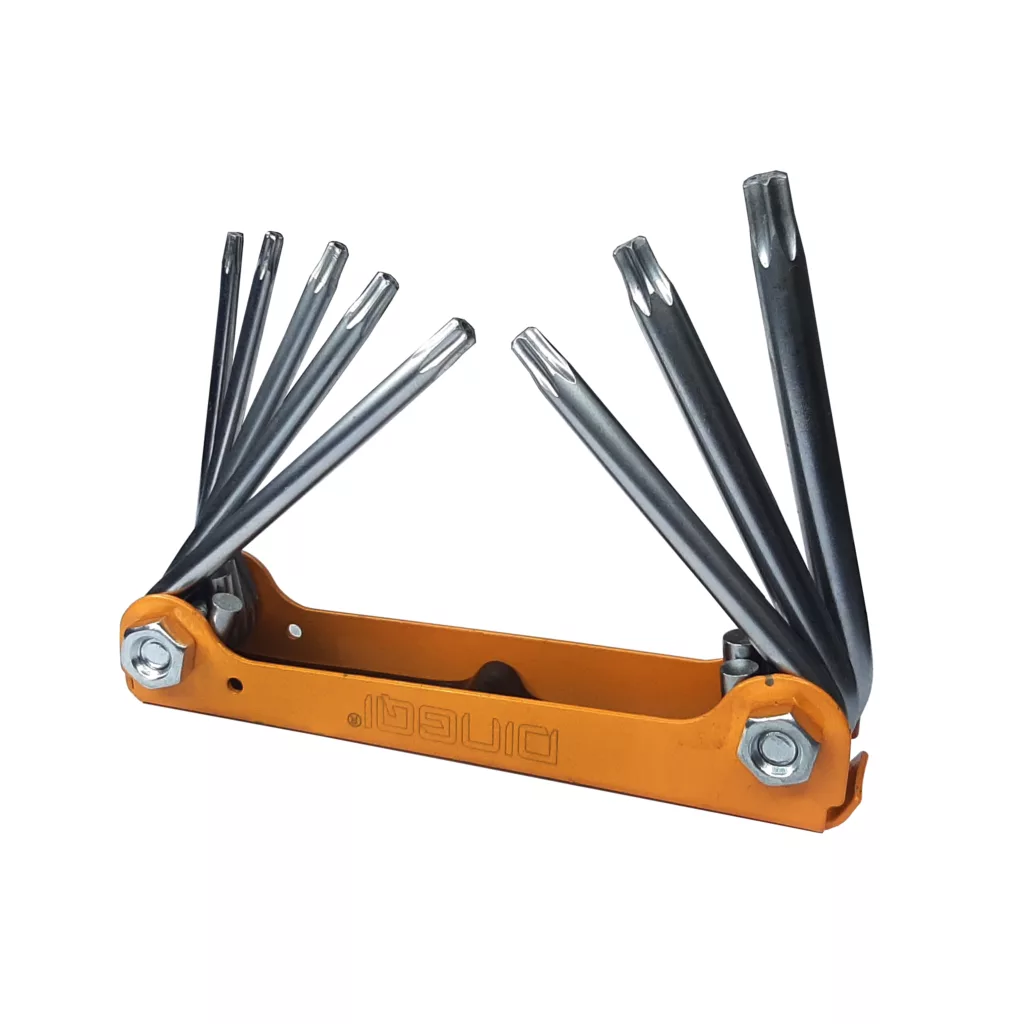 آچار آلن ستاره ای دینگشی مدل SG-001 مجموعه 8 عددی