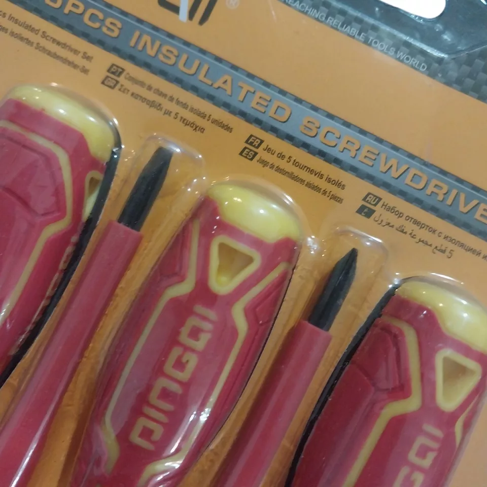 پیچ گوشتی دینگشی مدل 05-68901 مجموعه 5 عددی