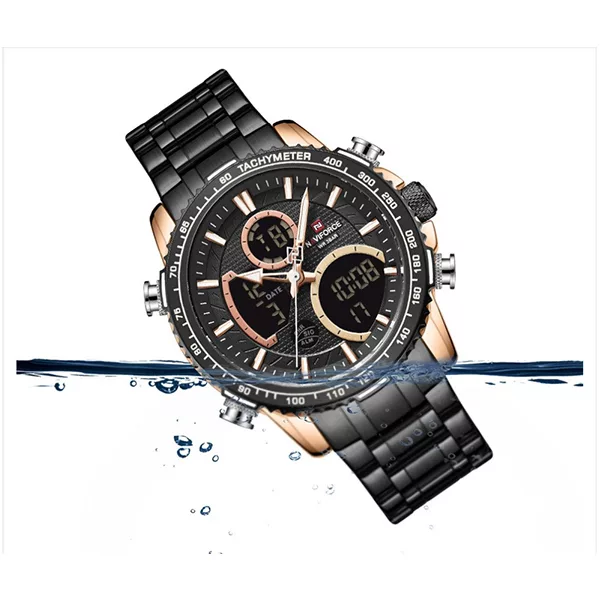 ساعت مچی عقربه‌ای مردانه نیوی فورس مدل NF9182 RGB