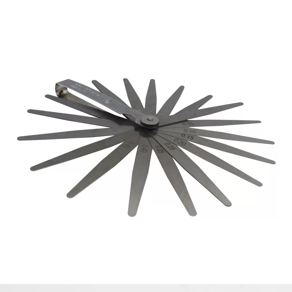 آچار فیلر جنیوس تولز مدل YP-FG-020M/0.05-1.00MM مجموعه 20 عددی