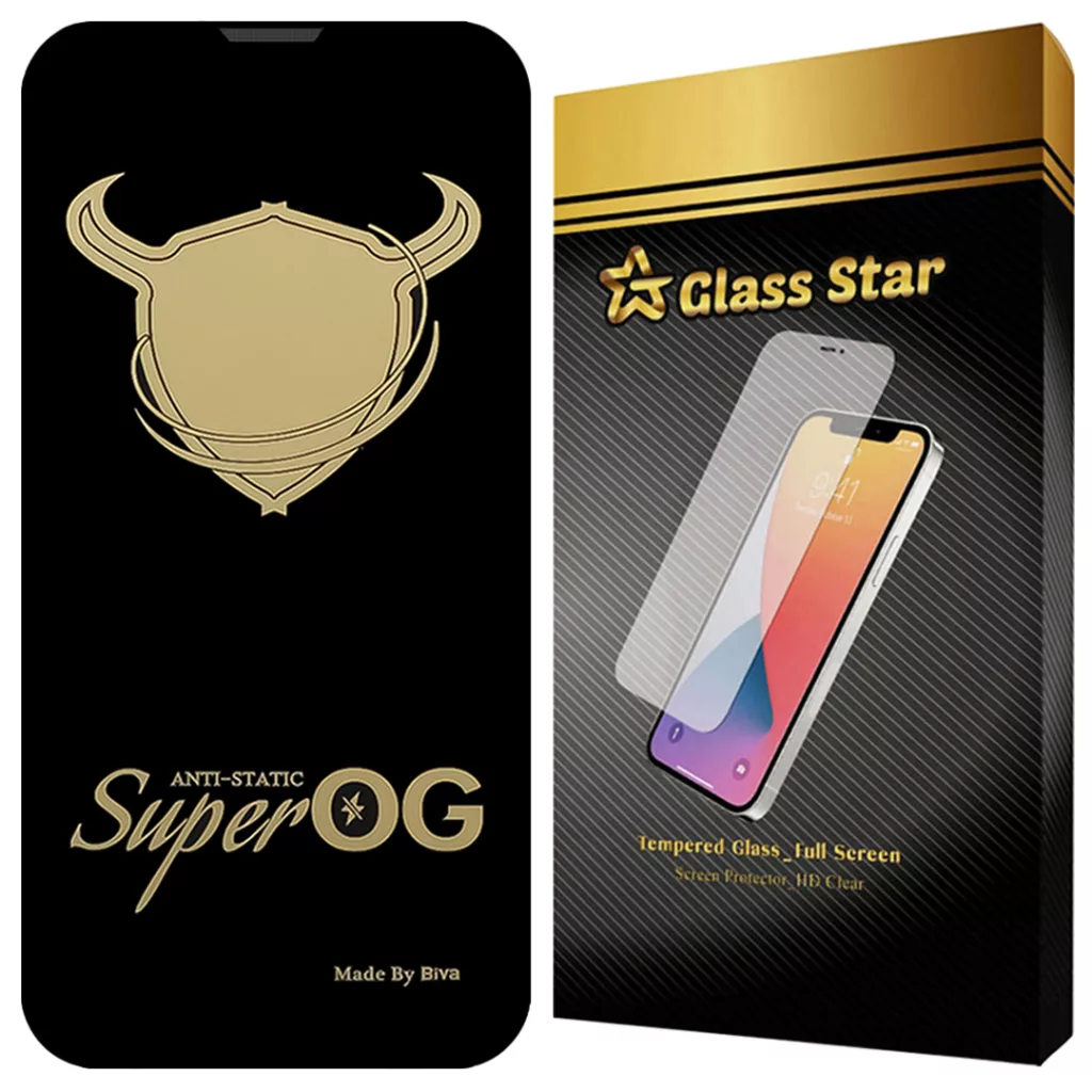 محافظ صفحه نمایش گلس استار مدل SOGOG مناسب برای گوشی موبایل اپل iPhone 15 Pro