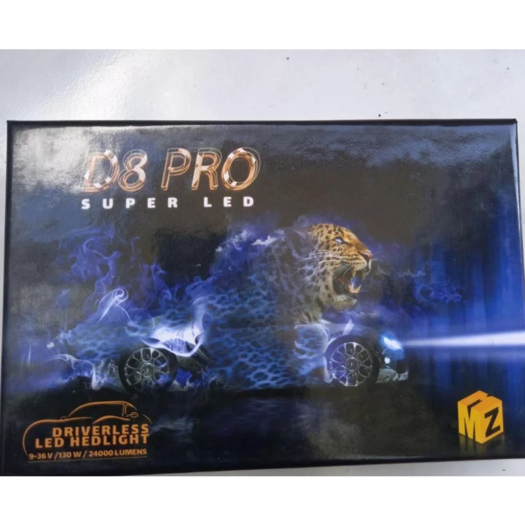 هدلایت ام زد ام مدل d8pro-h7 بسته دو عددی