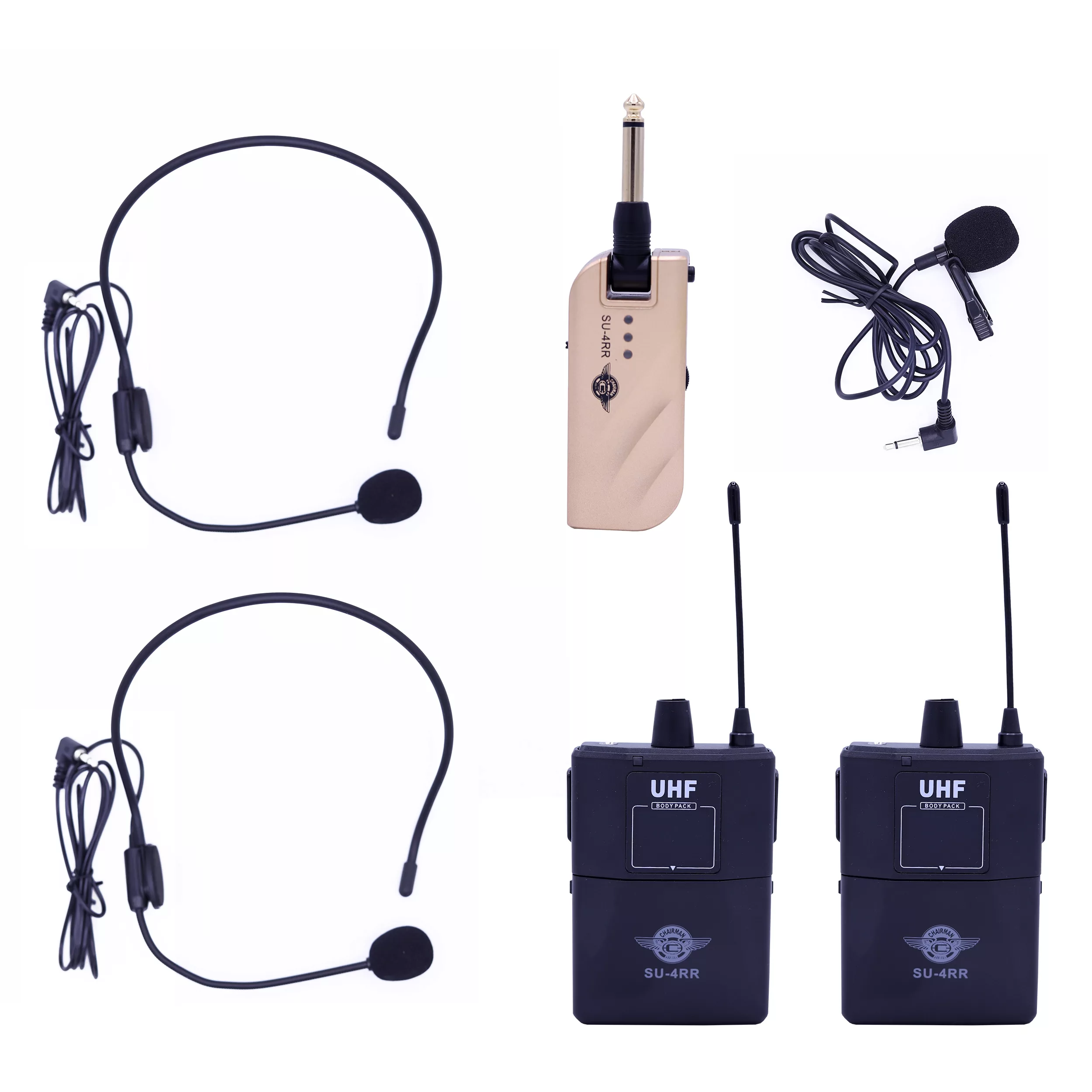 ست میکروفن بی سیم چیرمن مدل SU-4RR