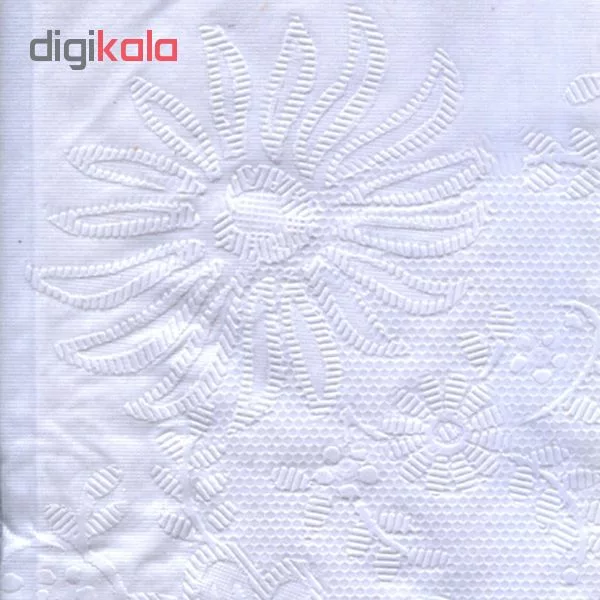 سفره امیلی مدلT.1-110B1 ابعاد 91*91 سانتی متر رنگ سفید