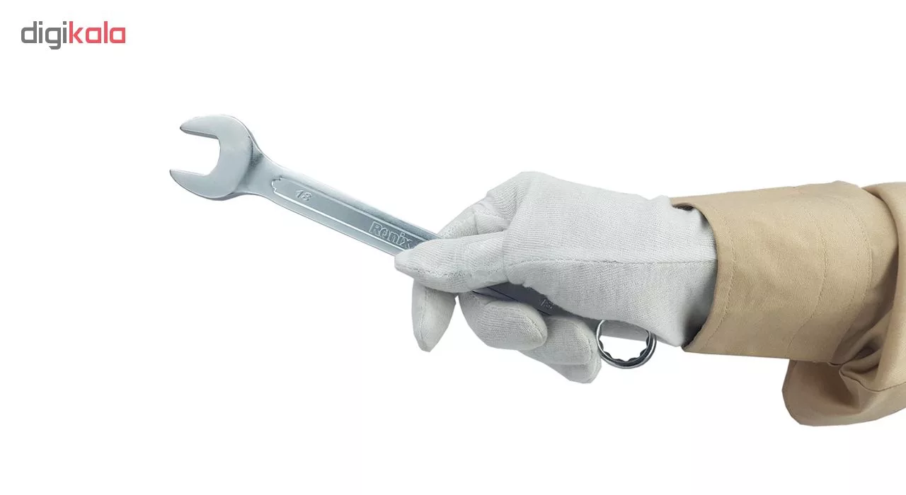 آچار یک سر تخت یک سر رینگی رونیکس کد 2118 سایز 18 میلی متر