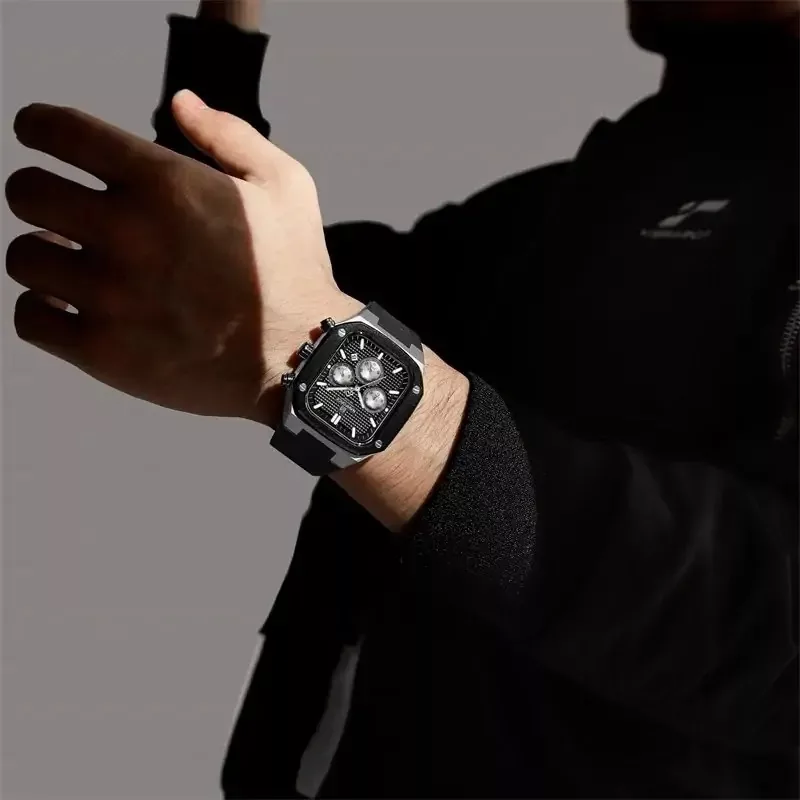 ساعت مچی عقربه‌ای مردانه نیوی فورس مدل کرنوگراف NF8037 SBB