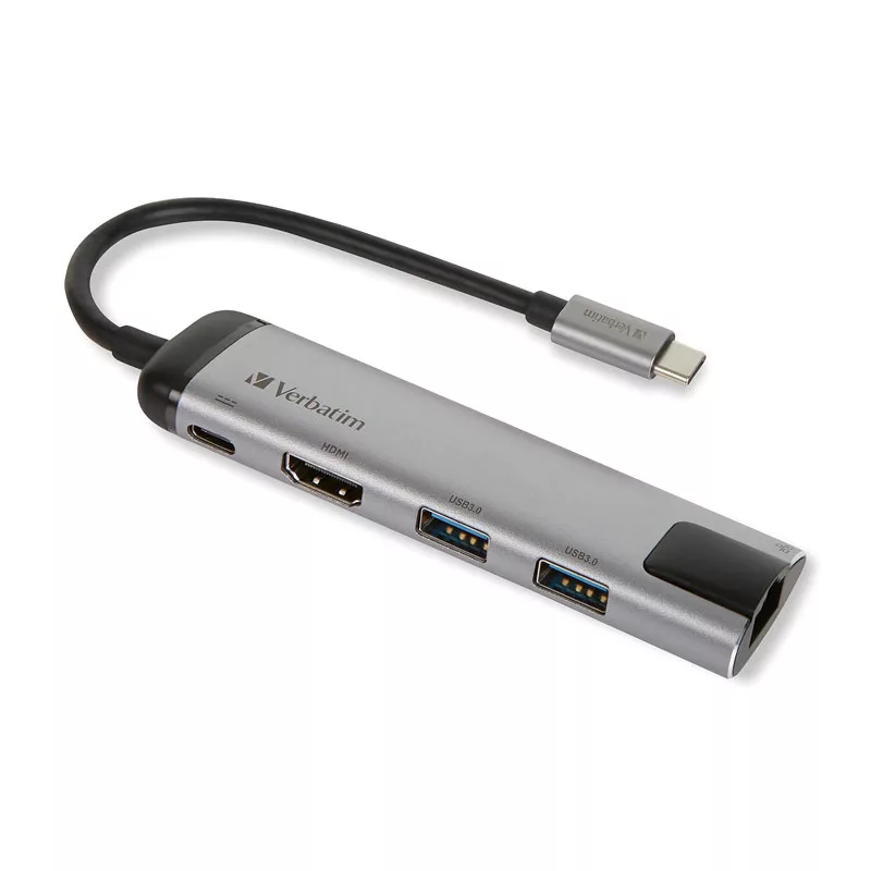 هاب 5 پورت USB-C ورباتیم مدل 49141
