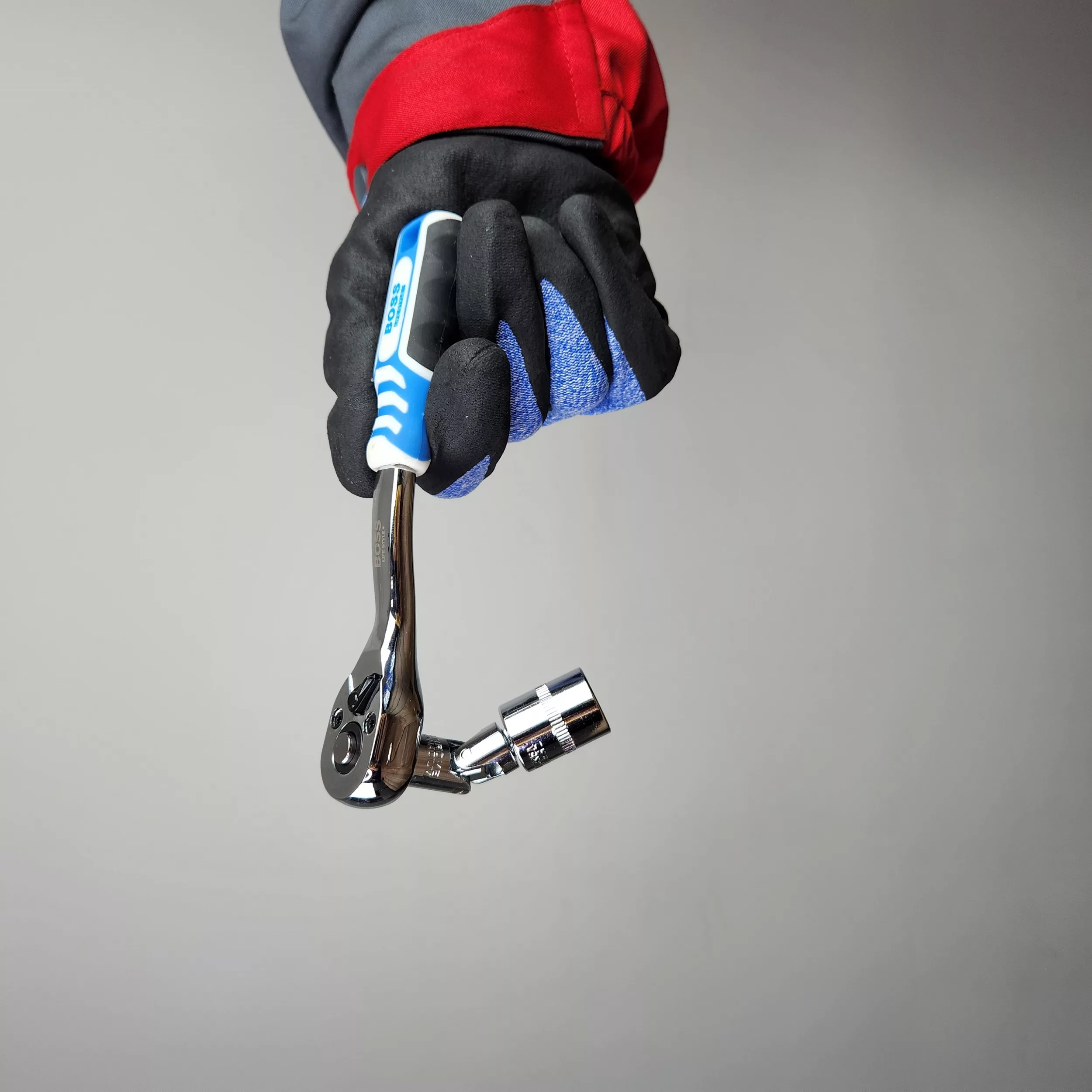 آچار بکس صنعتی باس مدل Life Style مجموعه 218 عددی