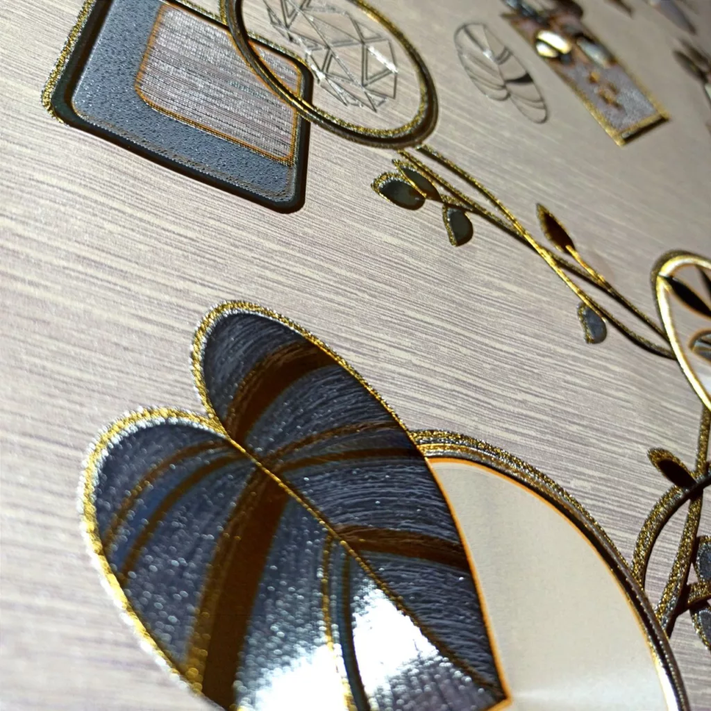 سفره 6 نفره مدل پشت نخی گلد کد A100-T150