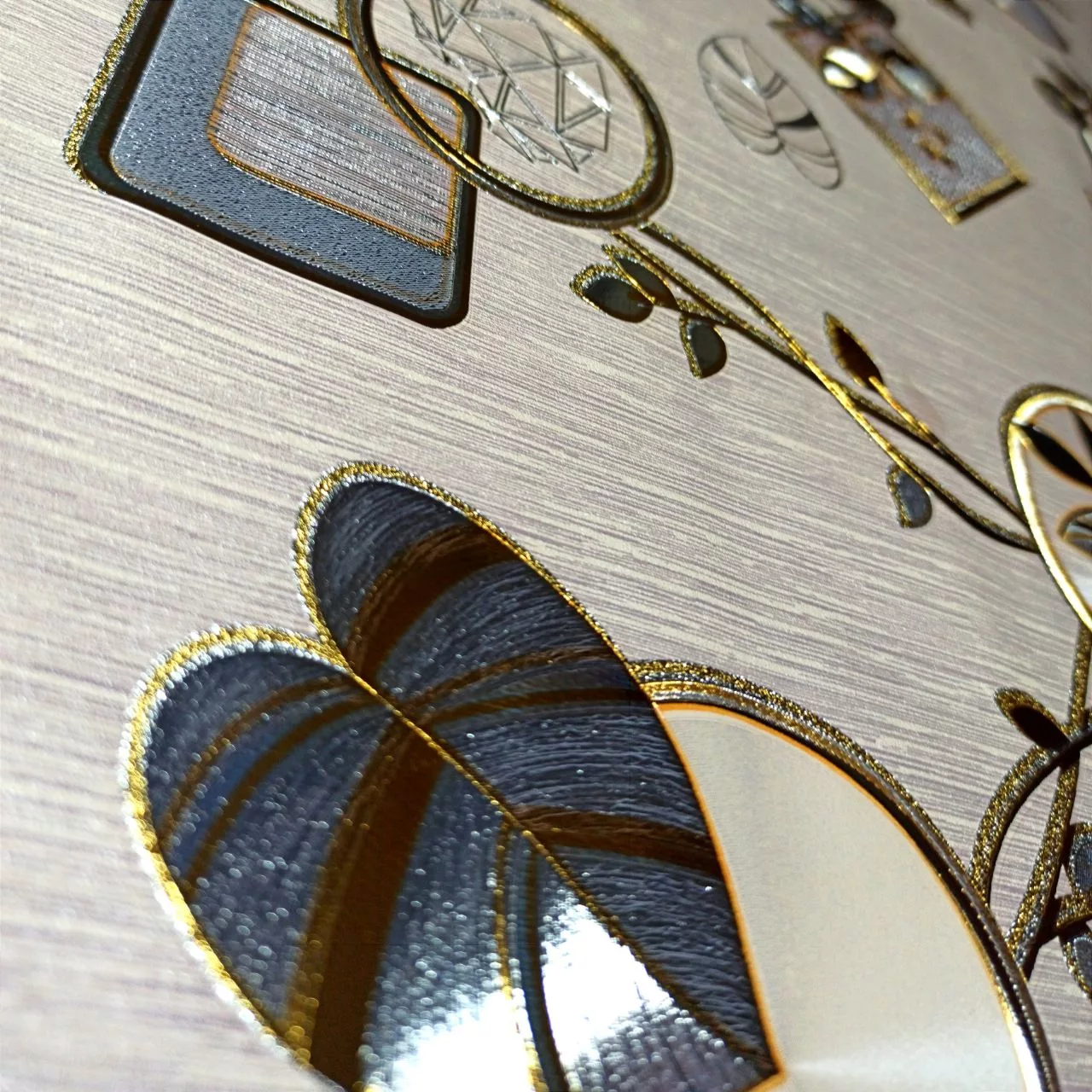 سفره 24 نفره مدل پشت نخی گلد کد A100-T500