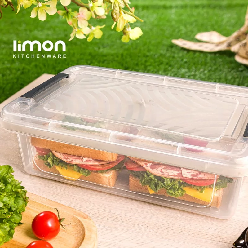 ظرف نگهدارنده لیمون مدل باکس مستطیل H2395