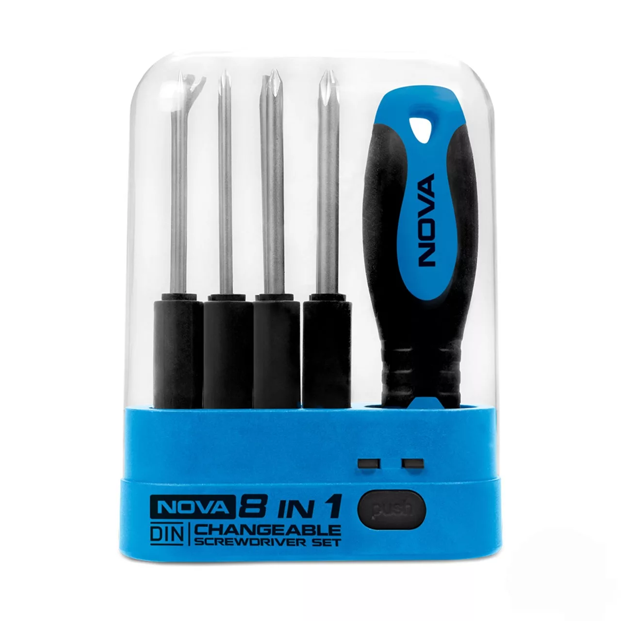 مجموعه 8 عددی پیچ گوشتی نووا مدل NTS 1340 مجموعه 8 عددی پیچ گوشتی نووا مدل NTS 1340