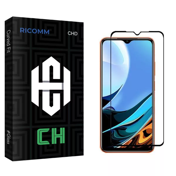 محافظ صفحه نمایش سرامیکی ریکام مدل CH2 مناسب برای گوشی موبایل شیائومی Redmi 9T