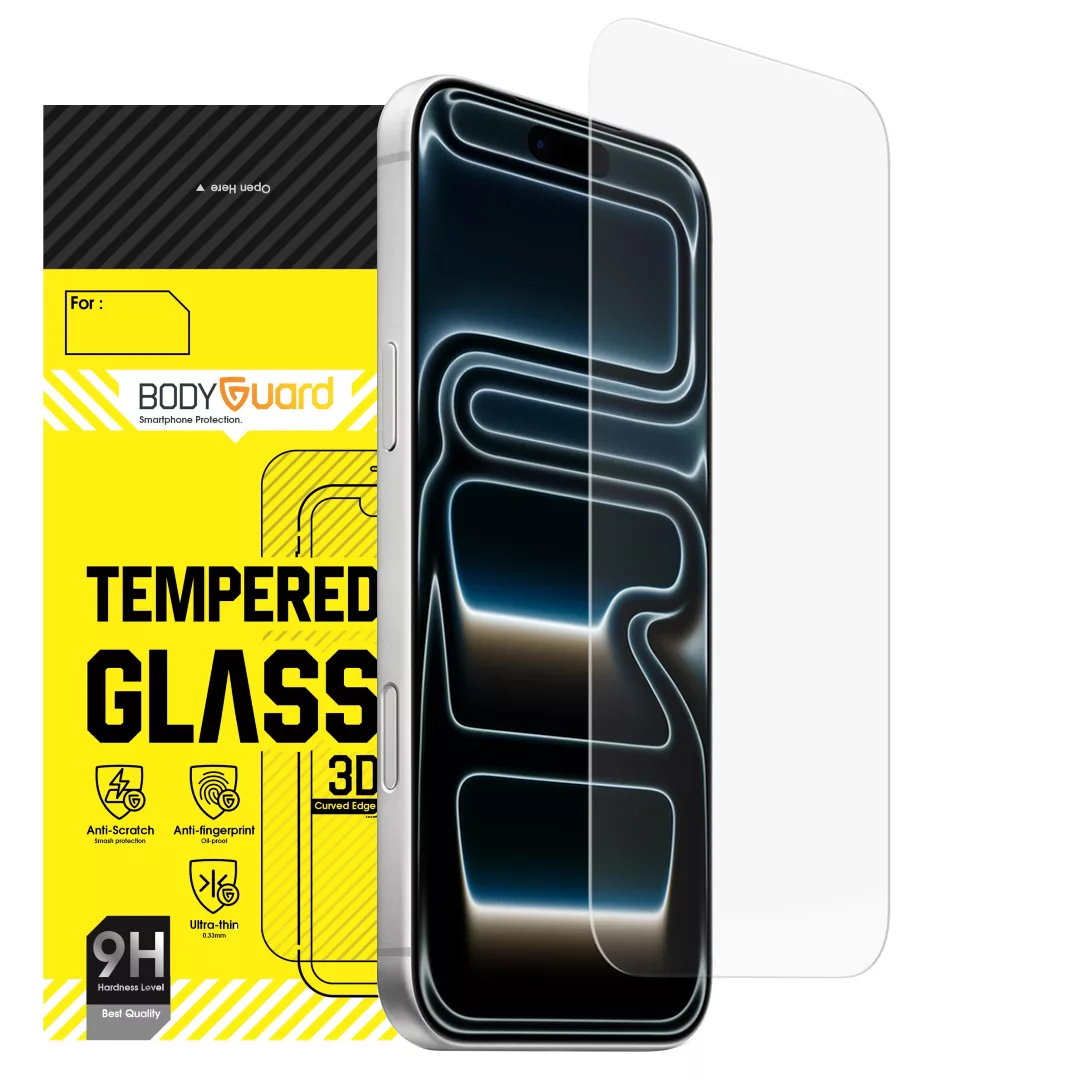 محافظ صفحه نمایش شیشه ای بادیگارد مدل Clear مناسب برای گوشی موبایل اپل iPhone 17 Air