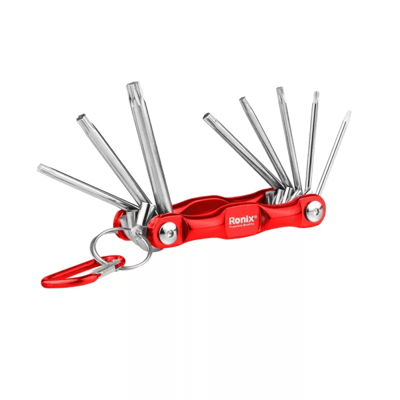 مجموعه 8 عددی آچار ستاره ای رونیکس مدل NIX-2041