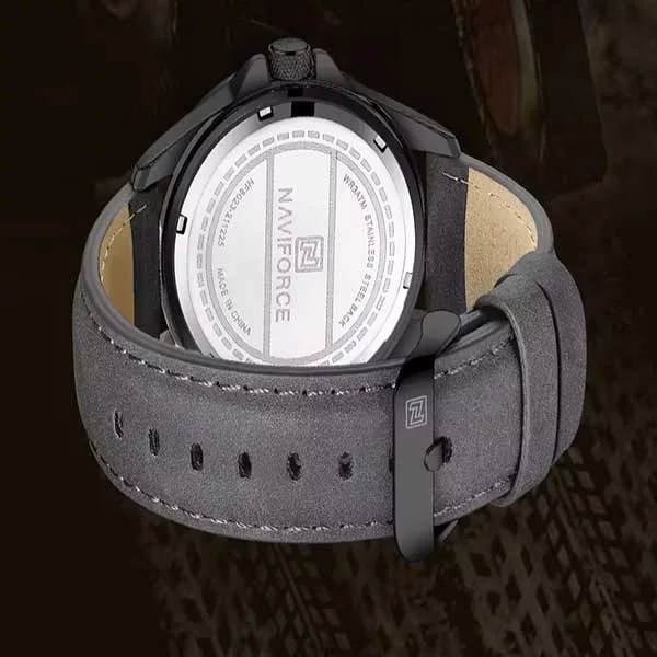 ساعت مچی عقربه‌ای مردانه  کوارتز نیوی فورس مدل NF8023 BGYGY