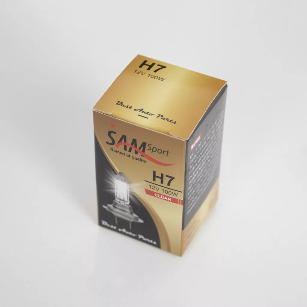 لامپ خودرو سام مدل 100W کد H7