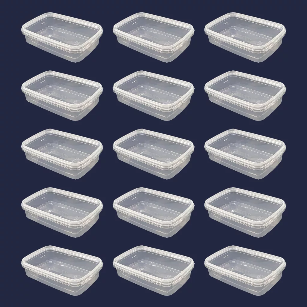 ظرف نگهدارنده مدل microwave کد 700 بسته 15 عددی