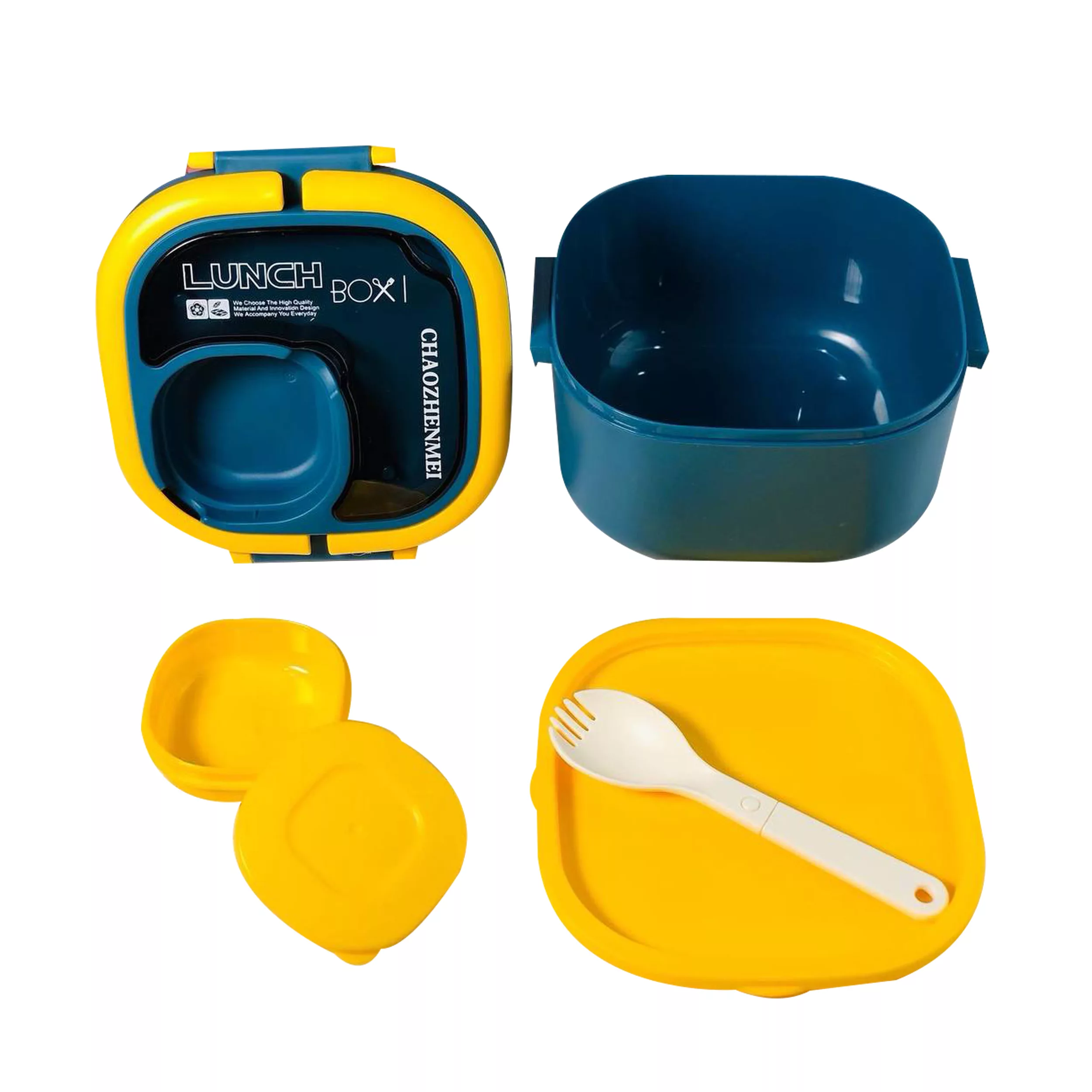 ظرف غذا مدل مربعی