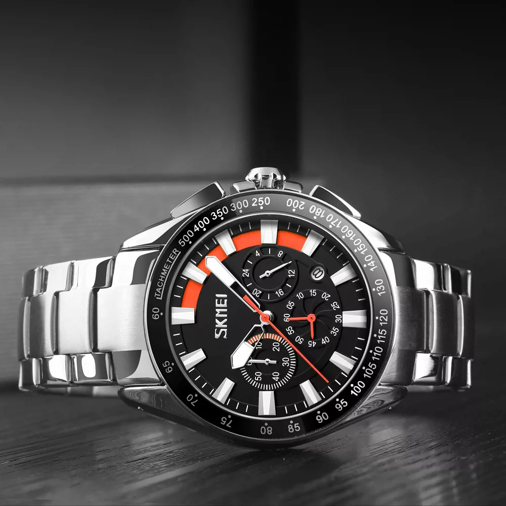 ساعت مچی عقربه‌ای کوارتز مردانه اسکمی مدل 9167 OG