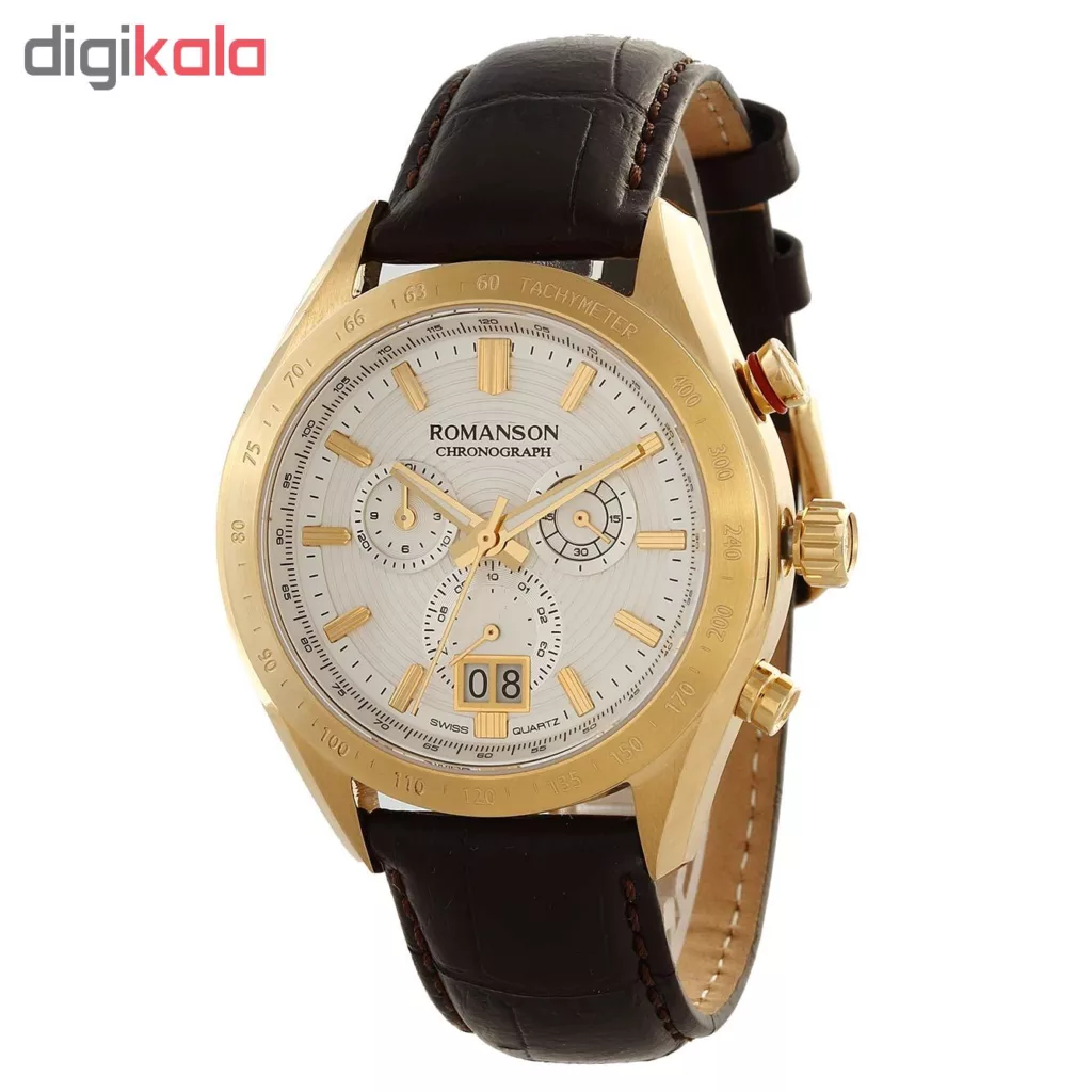 ساعت مچی عقربه ای مردانه رومانسون مدل AL6A06HMNGA1R5