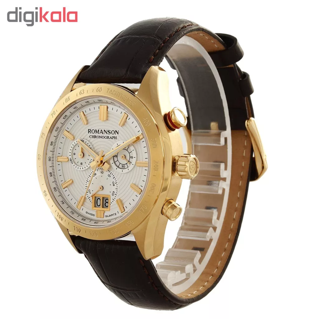 ساعت مچی عقربه ای مردانه رومانسون مدل AL6A06HMNGA1R5