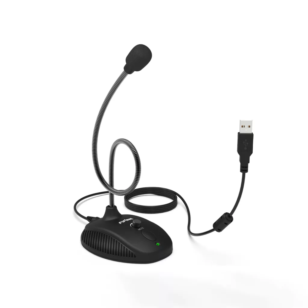 میکروفن رومیزی فای فاین مدل K054 با درگاه اتصال USB