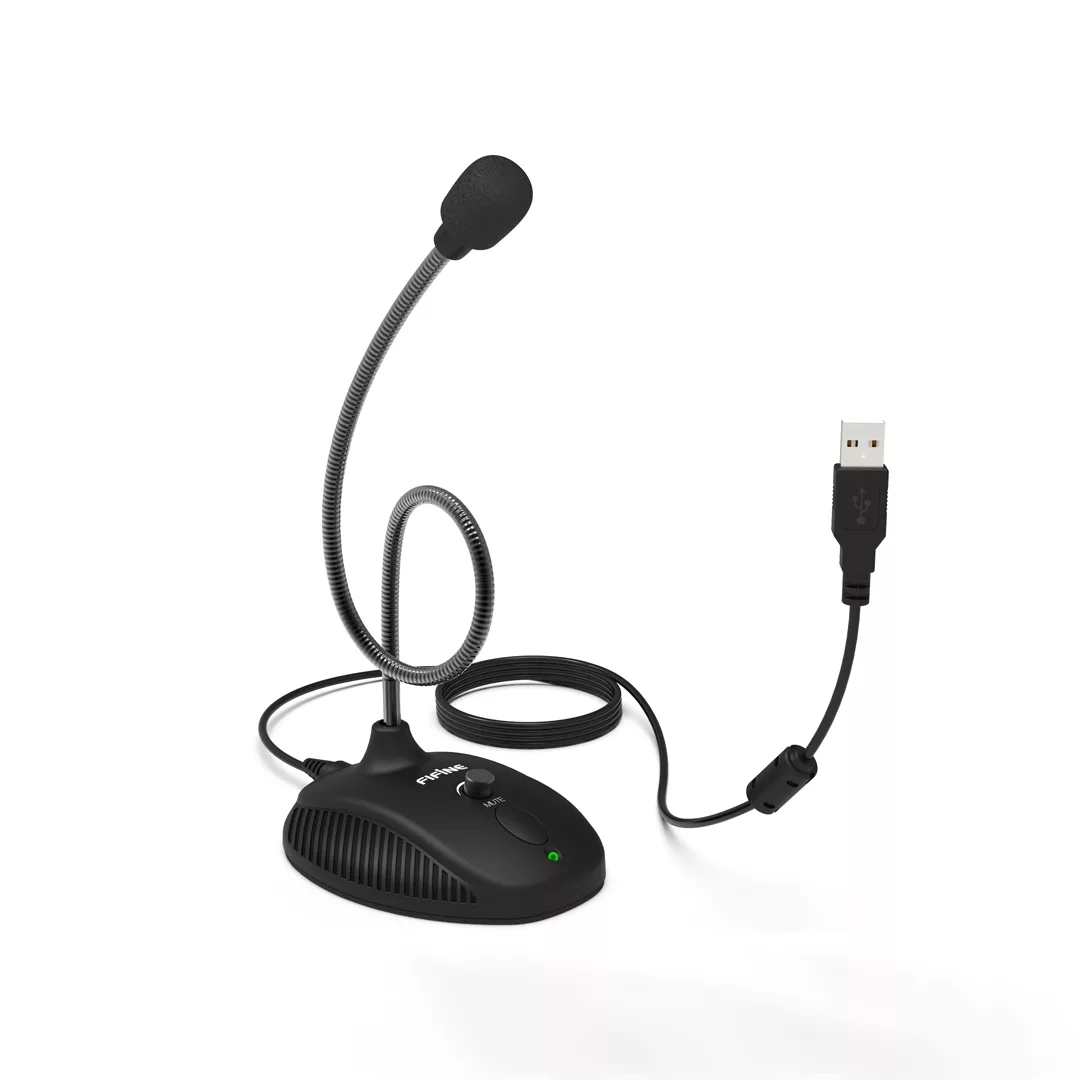 میکروفن رومیزی فای فاین مدل K054 با درگاه اتصال USB